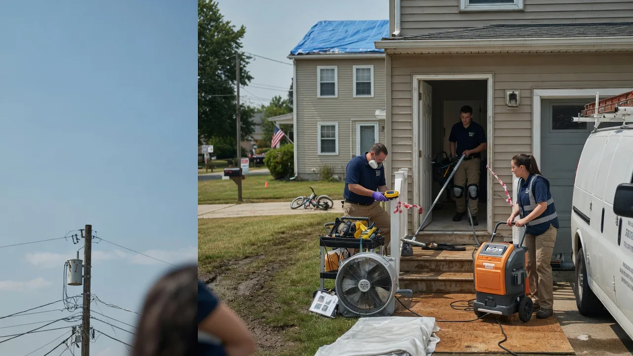 Water Damage Repair in Glendive, MT near me
